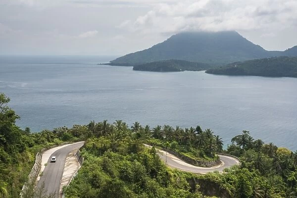 Minivan exploring Pulau Weh Island, Aceh Province, Sumatra, Indonesia, Southeast Asia