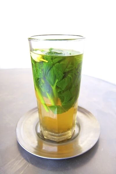 Mint tea, Tangier, Morocco, North Africa, Africa