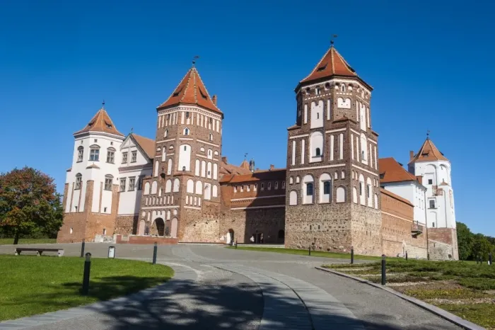 Framed Print : Mir Castle, UNESCO World Heritage Site, Belarus, Europe Framed Print : Mir Castle, UNESCO World Heritage Site, Belarus, Europe