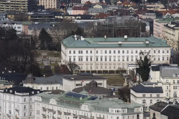 Framed Print : Mirabell Palace, Salzburg, Austria, Europe