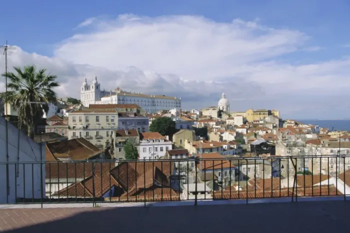 Framed Print : Miradouro Santa Luzia Framed Print : Miradouro Santa Luzia