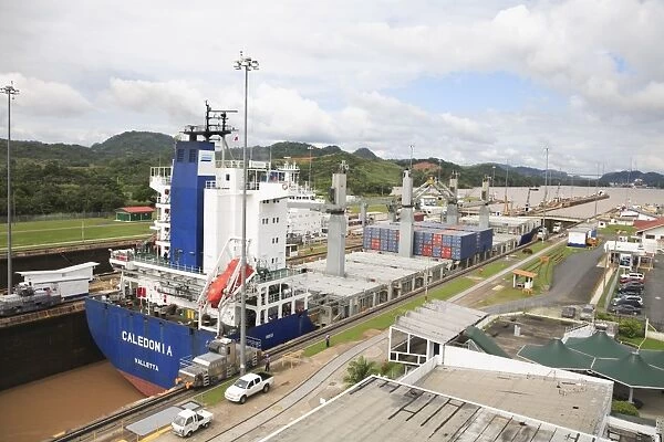 Miraflores Locks, Panama Canal, Panama, Central America
