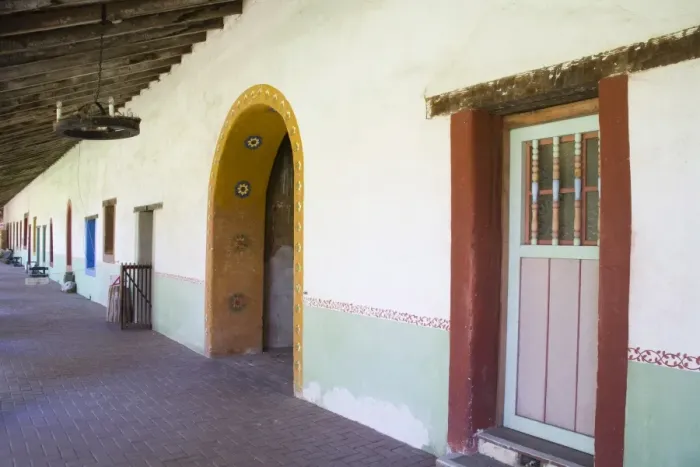 Framed Print : Mission San Miguel Arcangel, San Miguel, California, United States of America