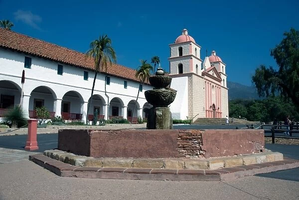Mission Santa Barbara, founded 1786, Santa Barbara, California, United States of America