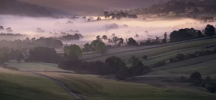 Framed Print : Mist and Fog in the Upper Dove Valley at dawn, near Longnor, Peak District National Park, Derbyshire, England, United Kingdom, Europe Framed Print : Mist and Fog in the Upper Dove Valley at dawn, near Longnor, Peak District National Park, Derbyshire, England, United Kingdom, Europe