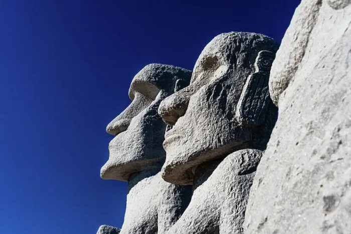 Framed Print : Moai statues against a blue sky, Makomanai Takino Cemetery, Hill of the Buddha, Sapporo, Hokkaido, Japan, Asia Framed Print : Moai statues against a blue sky, Makomanai Takino Cemetery, Hill of the Buddha, Sapporo, Hokkaido, Japan, Asia