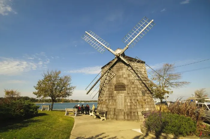 Framed Print : Model of Beebe windmill, Sag Harbor, The Hamptons, Long Island, New York State Framed Print : Model of Beebe windmill, Sag Harbor, The Hamptons, Long Island, New York State