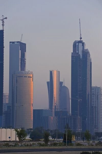 Modern architecture, Doha, Qatar, Middle East