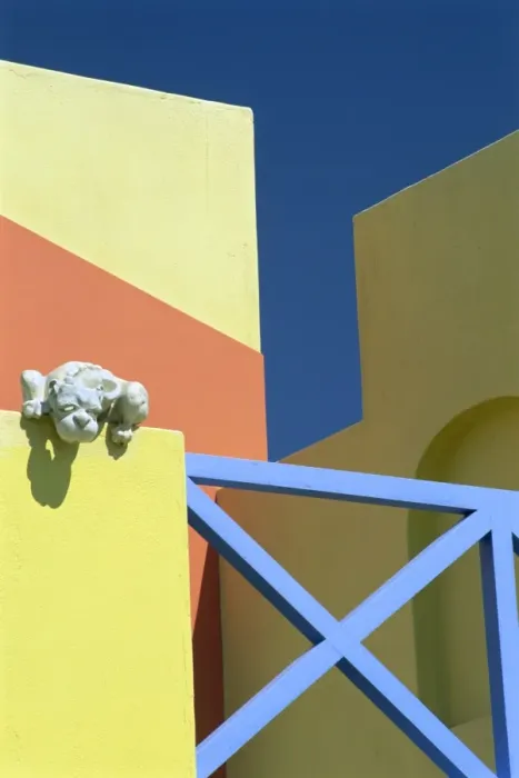 Framed Print : Detail of modern architecture, Swakopmund, Namibia, Africa Framed Print : Detail of modern architecture, Swakopmund, Namibia, Africa
