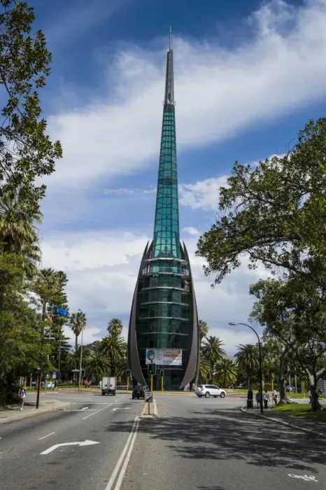 Framed Print : Modern bell tower in Perth, Western Australia, Australia, Pacific Framed Print : Modern bell tower in Perth, Western Australia, Australia, Pacific