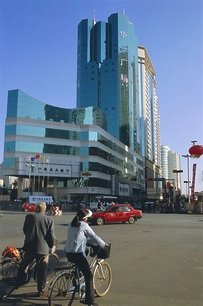 Modern buildings, Kunming, Yunnan Province, China