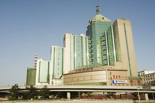 Modern buildings near Beijing North Train Station, Xizhimen district, Beijing