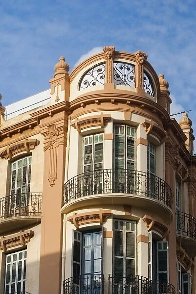 Modernist (Art Deco) building, Juan Carlos I Avenue, Melilla, Spain, Spanish North Africa