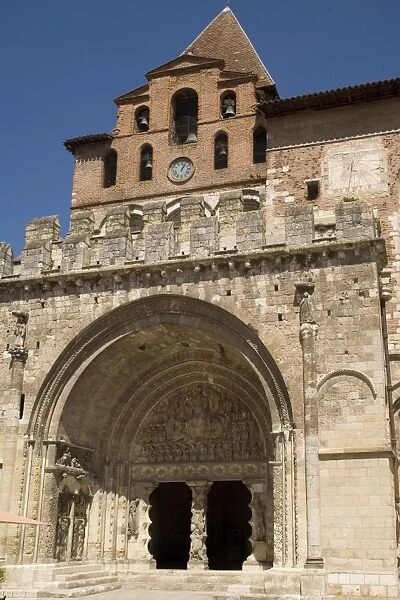 Moissac abbey, Tarn-et-Garonne, Midi Pyrenees, France, Europe