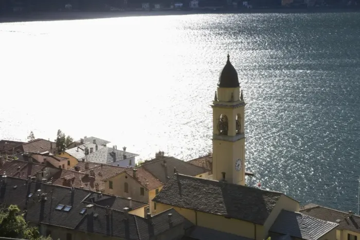 Framed Print : Moltrasio, Lake Como Framed Print : Moltrasio, Lake Como