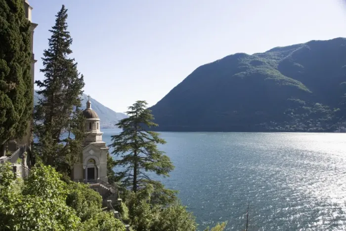 Framed Print : Moltrasio, Lake Como Framed Print : Moltrasio, Lake Como