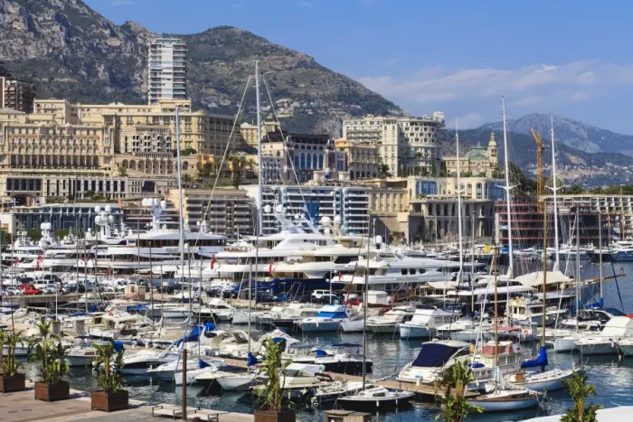 Framed Print : Monaco harbour, Monaco, Mediterranean, Europe Framed Print : Monaco harbour, Monaco, Mediterranean, Europe