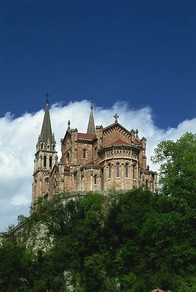 Monasterio de Covadonga, Asturias, Spain, Europe