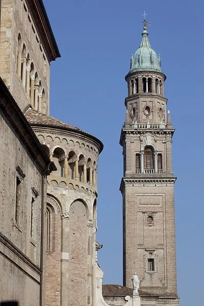 Monastery belltower, Parma, Emilia Romagna, Italy, Europe