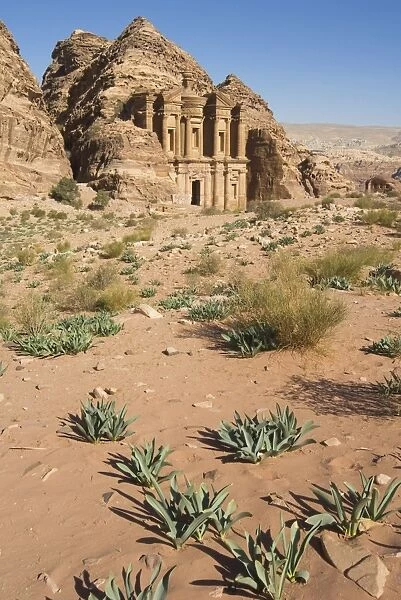 The Monastery (El Deir), Petra, UNESCO World Heritage Site, Jordan, Middle East