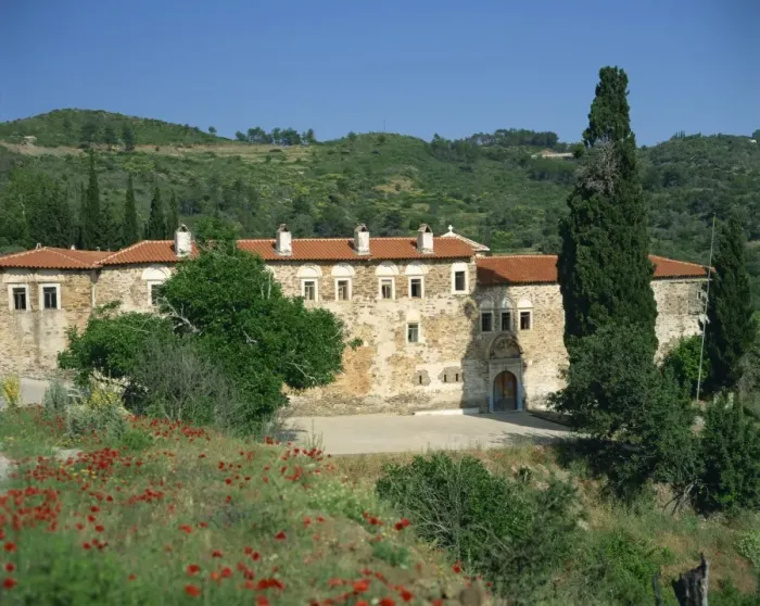 Framed Print : A monastery near Mili Framed Print : A monastery near Mili