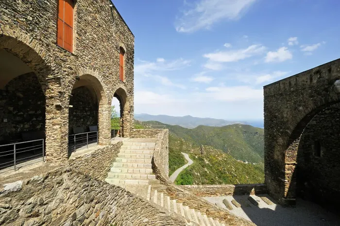 Framed Print : Monastery of Sant Pere de Rodes, Costa Brava, Catalonia, Spain, Europe Framed Print : Monastery of Sant Pere de Rodes, Costa Brava, Catalonia, Spain, Europe