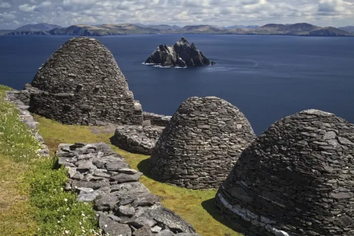 Framed Print : Monastery on Skellig Michael, UNESCO World Heritage Site, County Kerry, Munster Framed Print : Monastery on Skellig Michael, UNESCO World Heritage Site, County Kerry, Munster