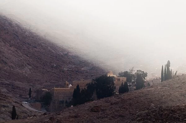 Monastery of St. Catherine, UNESCO World Heritage Site, Sinai, Egypt, North Africa