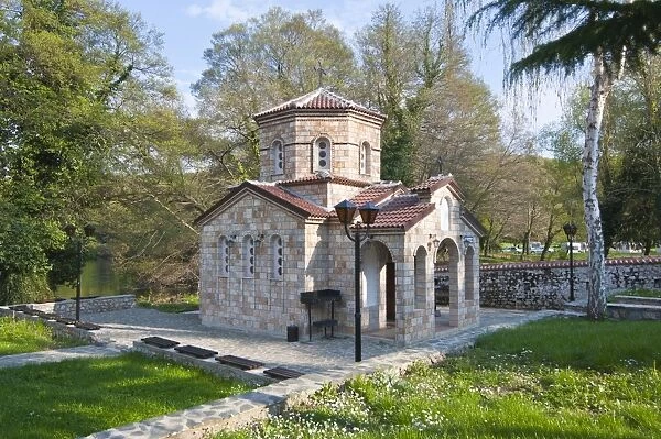 Monastery of St. Naum at Lake Ohrid, UNESCO World Heritage Site, Macedonia, Europe