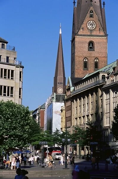 Monckebergstrasse in the Altstadt (Old Town)