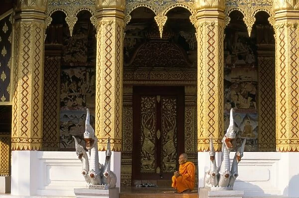 Monk, Wat Ho Siang