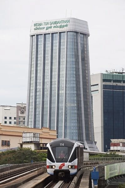 Monorail, Kuala Lumpur, Malaysia, Southeast Asia, Asia