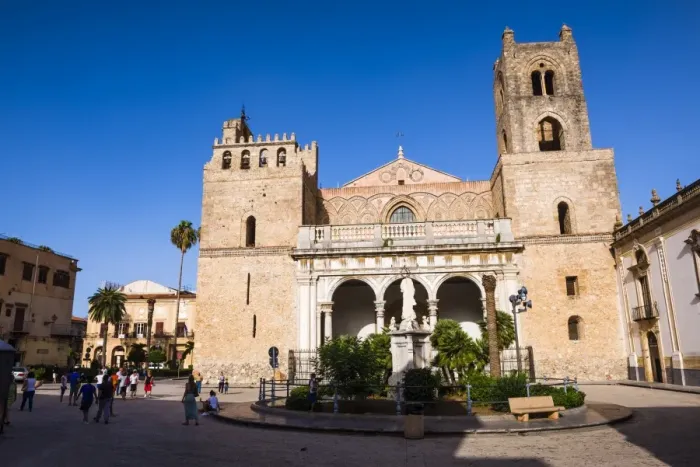 Framed Print : Monreale Cathedral (Duomo di Monreale) at Monreale, near Palermo, Sicily, Italy, Europe Framed Print : Monreale Cathedral (Duomo di Monreale) at Monreale, near Palermo, Sicily, Italy, Europe
