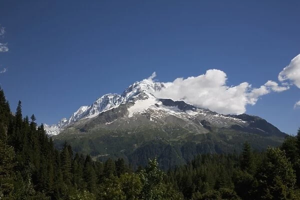 Mont Blanc Massif, Chamonix, Haute Savoie, French Alps, France, Europe