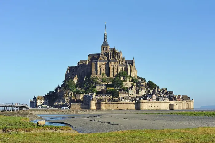 Framed Print : Mont-Saint-Michel bay and Abbey, UNESCO World Heritage Site, Manche department, Normandy region, France, Europe Framed Print : Mont-Saint-Michel bay and Abbey, UNESCO World Heritage Site, Manche department, Normandy region, France, Europe