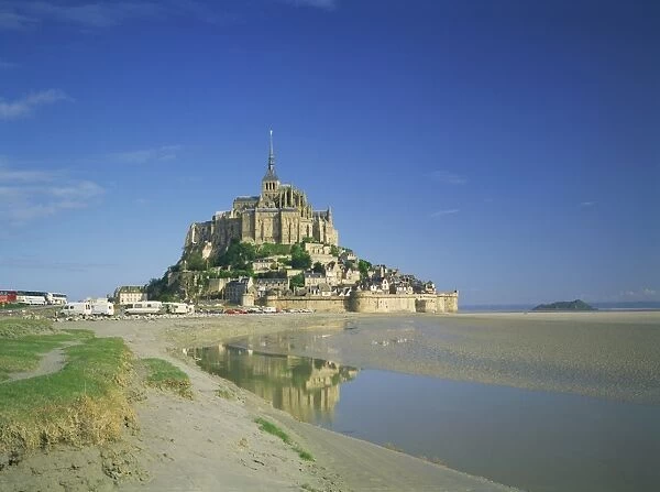 Mont St. Michel, UNESCO World Heritage Site, La Manche region, Basse-Normandie