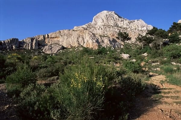 Montagne Ste. Victoire, Bouches du Rhone, Provence, France, Europe