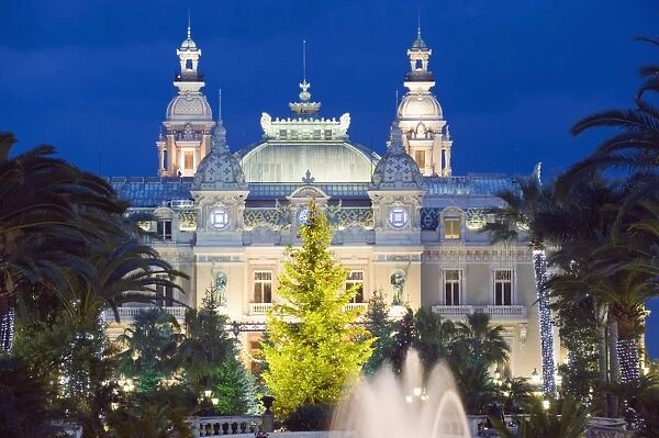 Monte Carlo Casino, Monte Carlo, Principality of Monaco, Cote d Azur, Europe