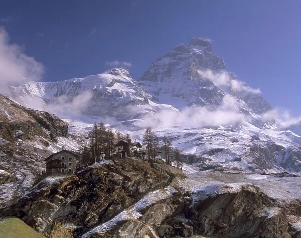 Monte Cervino (Matterhorn) (Cervin) from the Italian side