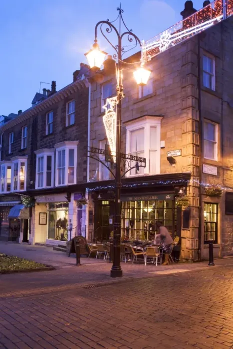 Framed Print : Montpellier Quarter at dusk, Harrogate, North Yorkshire, Yorkshire, England Framed Print : Montpellier Quarter at dusk, Harrogate, North Yorkshire, Yorkshire, England