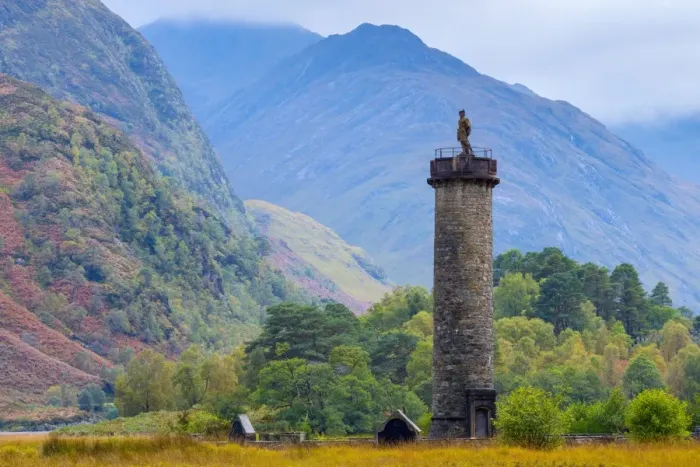 Framed Print : Monument to 1745 landing of Bonnie Prince Charlie at start of Jacobite Uprising, Glenfinnan, Loch Shiel, Highlands, Scotland, United Kingdom, Europe Framed Print : Monument to 1745 landing of Bonnie Prince Charlie at start of Jacobite Uprising, Glenfinnan, Loch Shiel, Highlands, Scotland, United Kingdom, Europe