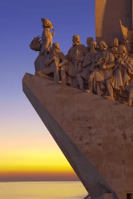 Framed Print : Monument to the Discoveries at dusk, Belem, Lisbon, Portugal, Europe Framed Print : Monument to the Discoveries at dusk, Belem, Lisbon, Portugal, Europe