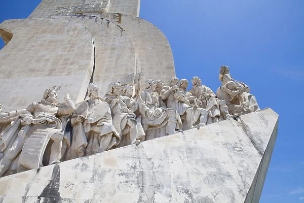The Monument to the Discoveries by the Tagus River, Lisbon, Portugal, Europe