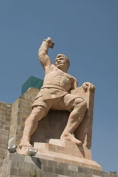Monument to El Pipila, Guanajuato, Guanajuato State, Mexico, North America