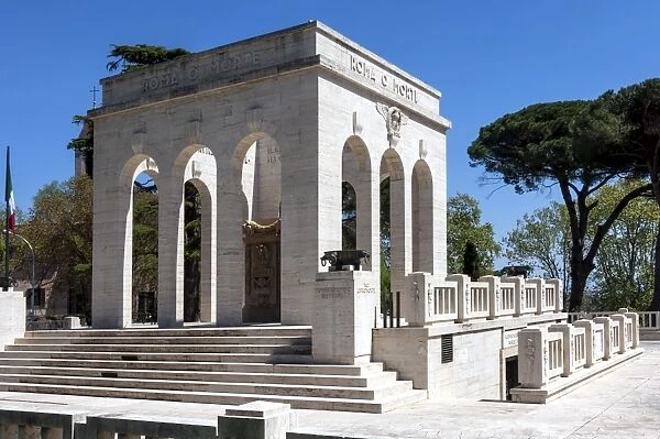 Monument to Italian Patriots who died during the Independence Wars, under Giuseppe Garibaldi