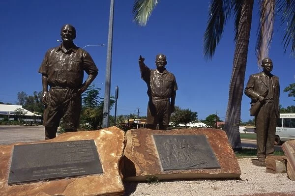 Monument to Japanese pearl fishermen, Broome, Kimberley, Western Australia
