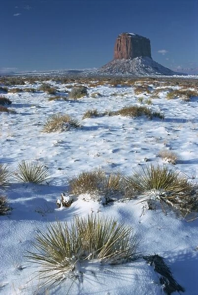 Monument Valley in winter