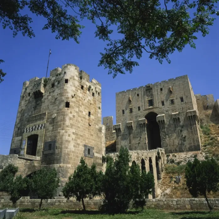 Framed Print : The Monumental Gateway to the Arab Citadel Framed Print : The Monumental Gateway to the Arab Citadel