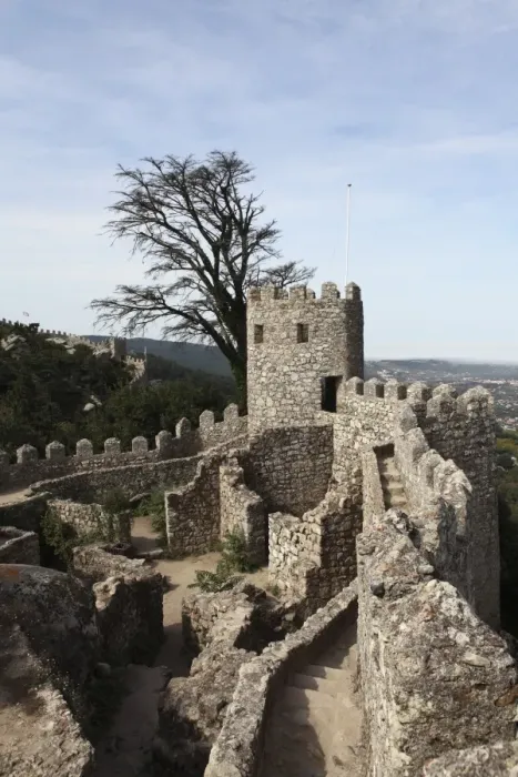 Framed Print : Moorish Castle (Castelo dos Mouros) walls and ramparts, UNESCO World Heritage Site Framed Print : Moorish Castle (Castelo dos Mouros) walls and ramparts, UNESCO World Heritage Site