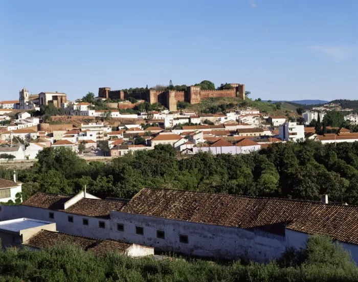 Framed Print : Moorish castle above Silves Framed Print : Moorish castle above Silves